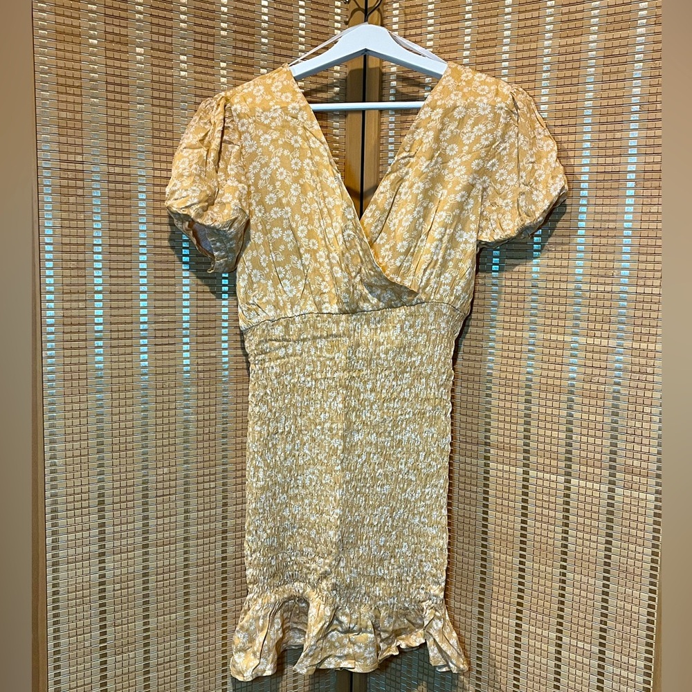 Urban Outfitters Floral Smocked Summer Dress